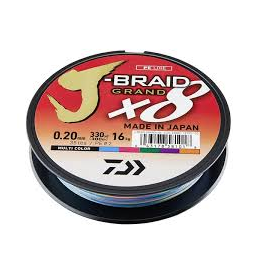 Trenzado J-Braid Grand X8 270m Gray Light