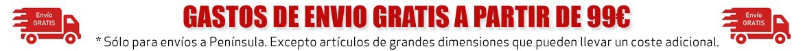 Portes gratis a partir de 99€